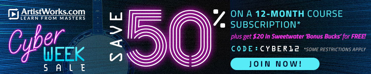 ArtistWorks Cyber Week Sale