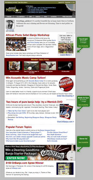 Sample Newsletter