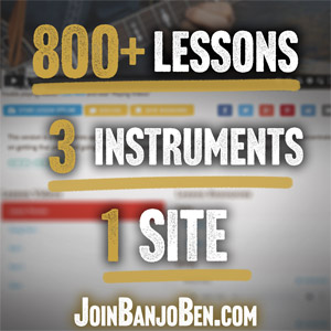 Tony Trischka Banjo Student